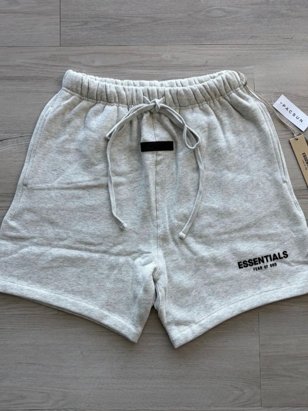 Fear Of God Essentials Light Oatmeal SS22 Short